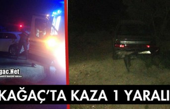 KIRKAĞAÇ'TA KAZA 1 YARALI