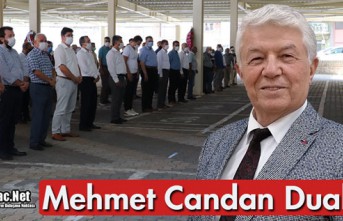 MEHMET CANDAN DUALARLA TOPRAĞA VERİLDİ