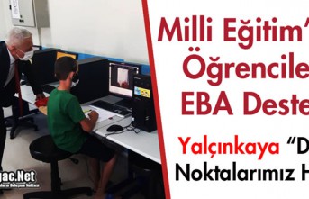 MİLLİ EĞİTİMDEN EBA DESTEĞİ