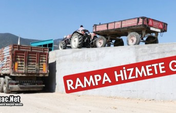 "RAMPA" HİZMETE GİRDİ