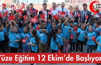 12 EKİM'DE YÜZ YÜZE EĞİTİM BAŞLIYOR