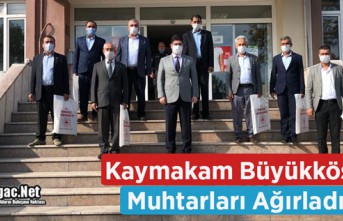 BÜYÜKKÖSE, MUHTARLARI AĞIRLADI