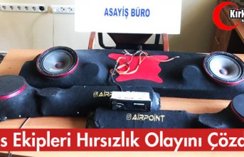 HIRSIZLIK OLAYINI KIRKAĞAÇ POLİSİ ÇÖZDÜ