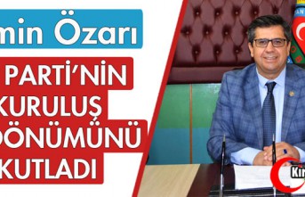 ÖZARI İYİ PARTİ'NİN KURULUŞ YILDÖNÜMÜNÜ KUTLADI