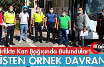 POLİSTEN ÖRNEK DAVRANIŞ