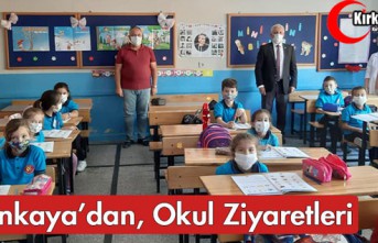 YALÇINKAYA'DAN OKULLARA ZİYARET