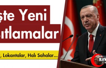 İŞTE YENİ KISITLAMALAR