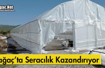 KIRKAĞAÇ'TA SERACILIK KAZANDIRIYOR