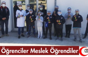 KÜÇÜK ÖĞRENCİLER, MESLEK ÖĞRENDİLER