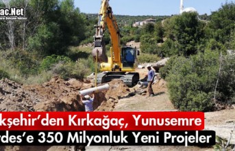 MASKİ’DEN KIRKAĞAÇ, YUNUSEMRE VE GÖRDES’E 350 MİLYONLUK YENİ PROJELER