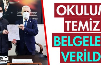 7 OKULA "OKULUM TEMİZ" BELGESİ