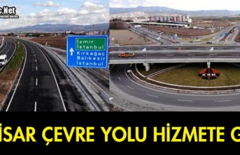 AKHİSAR ÇEVRE YOLU HİZMETE GİRDİ