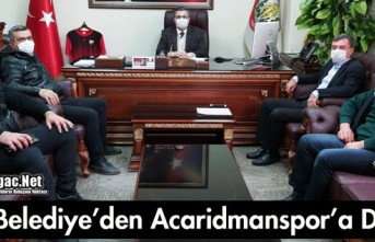 BELEDİYE'DEN ACARİDMANSPOR'A DESTEK