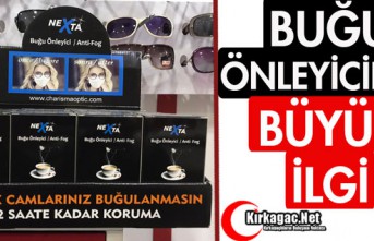 BUĞU ÖNLEYECİLERE BÜYÜK İLGİ