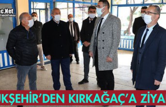 BÜYÜKŞEHİR'DEN KIRKAĞAÇ'A ZİYARET