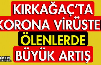 KIRKAĞAÇ'TA KORONA VİRÜSTEN ÖLEN