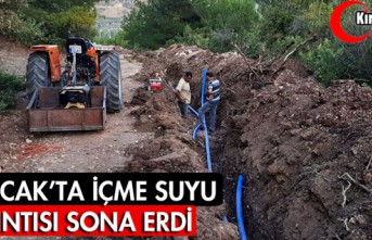 KUYUCAK'TA İÇME SUYU SIKINTISI SONA ERDİ