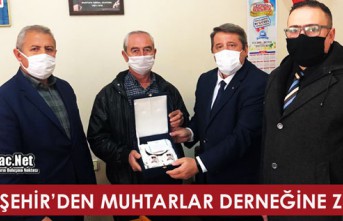 BÜYÜKŞEHİR'DEN MUHTARLAR DERNEĞİNE ZİYARET