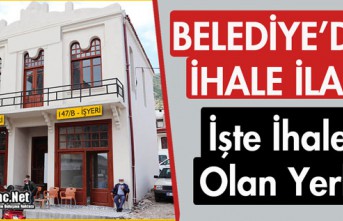 KIRKAĞAÇ BELEDİYESİ'NDEN İHALE İLANI