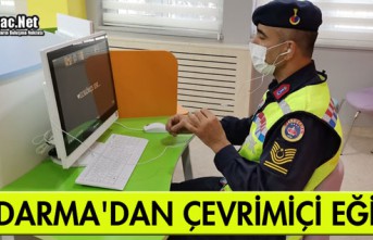 KIRKAĞAÇ JANDARMA'DAN ÇEVRİMİÇİ EĞİTİM