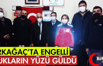 KIRKAĞAÇ'TA ENGELLİ ÇOCUKLARIN YÜZÜ GÜLDÜ