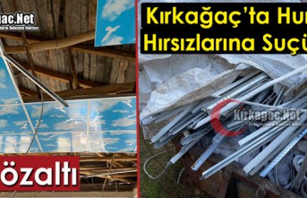 HURDA HIRSIZLARINA JANDARMA’DAN SUÇÜSTÜ