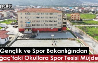 KIRKAĞAÇ'TAKİ OKULLARA SPOR TESİSİ MÜJDESİ