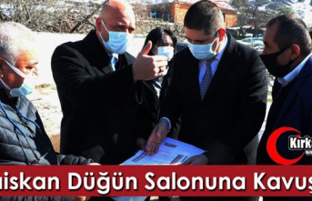 KOCAİSKAN DÜĞÜN SALONUNA KAVUŞUYOR