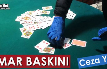 POLİSTEN KUMAR BASKINI.. CEZA YAĞDI