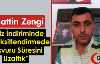 ZENGİ “FAİZ İNDİRİMİNDE ve TAKSİTLENDİRMEDE...