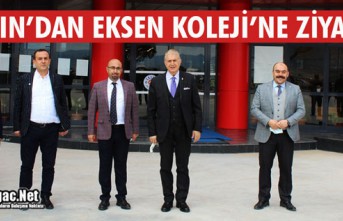 DOÇ. DR. MUSTAFA AYDIN’DAN AKHİSAR EKSEN KOLEJİ’NE...