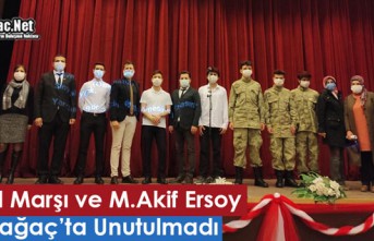 İSTİKLAL MARŞI ve M.AKİF ERSOY KIRKAĞAÇ’TA UNUTULMADI