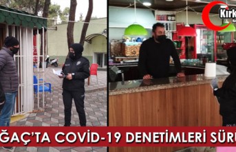 KIRKAĞAÇ’TA COVİD-19 DENETİMLERİ SÜRÜYOR