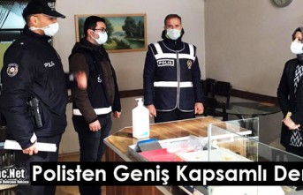 POLİSTEN KIRKAĞAÇ'TA GENİŞ KAPSAMLI DENETLEME