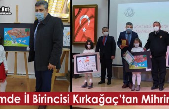 RESİMDE İL BİRİNCİSİ KIRKAĞAÇ’TAN MİHRİMAH