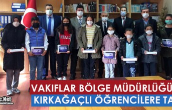 VAKIFLAR BÖLGE MÜDÜRLÜĞÜNDEN KIRKAĞAÇLI ÖĞRENCİLERE...