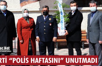 AK PARTİ “POLİS HAFTASINI” UNUTMADI