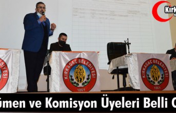 ENCÜMEN ve KOMİSYON ÜYELERİ BELLİ OLDU