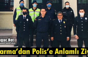 JANDARMA’DAN POLİSE ANLAMLI ZİYARET
