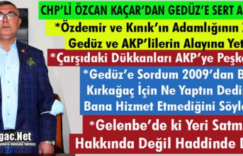 KAÇAR “ÖZDEMİR ve KINIK’IN ADAMLIĞININ ZEKATI,...