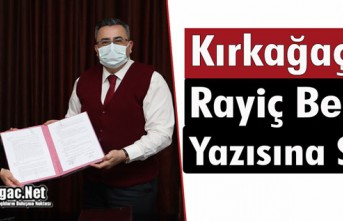 KIRKAĞAÇ’TA "RAYİÇ BEDEL" YAZISINA...