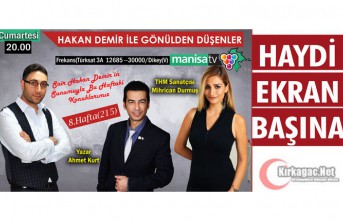 GAZETECİ-ŞAİR HAKAN DEMİR'İN BU HAFTAKİ KONUKLARI MİHRİCAN DURMUŞ ve AHMET KURT