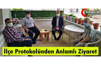 İLÇE PROTOKOLÜNDEN ANLAMLI ZİYARET