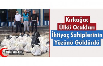 ÜLKÜ OCAKLARI İHTİYAÇ SAHİPLERİNİN YÜZÜNÜ...