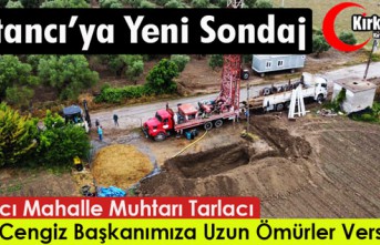 BOSTANCI'YA YENİ SONDAJ