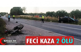 FECİ KAZA 2 ÖLÜ 