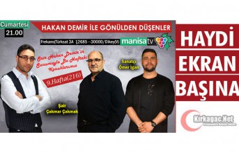 GAZETECİ-ŞAİR HAKAN DEMİR'İN BU AKŞAMKİ...