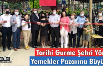 TARİHİ GURME ŞEHRİ YÖRESEL YEMEKLER PAZARINA...