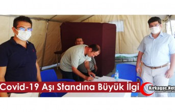 COVİD-19 STANDINA BÜYÜK İLGİ