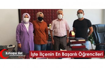 İŞTE İLÇENİN EN BAŞARILI ÖĞRENCİLERİ